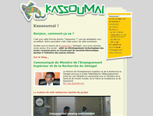 Tablet Screenshot of kassoumai.org